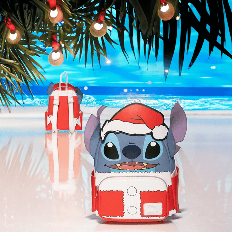 Introducing the Holiday Santa Stitch Mini-Backpack: A Must-have Collectible for Funko Fans and Disney Lovers - PPJoe Pop Protectors