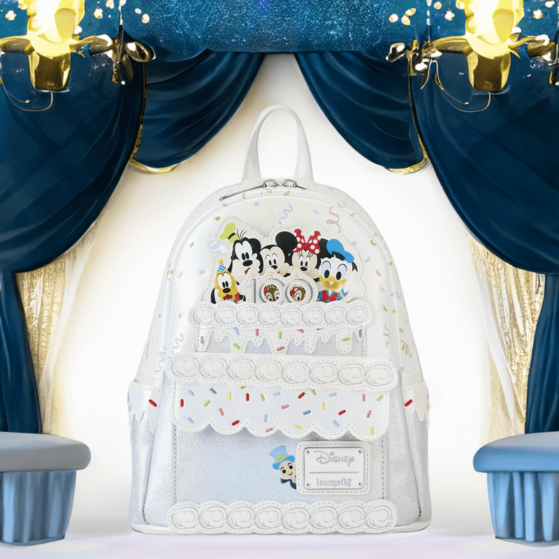 Discover Disney's Magical Legacy with the 100th Anniversary Backpack by Loungefly - PPJoe Pop Protectors
