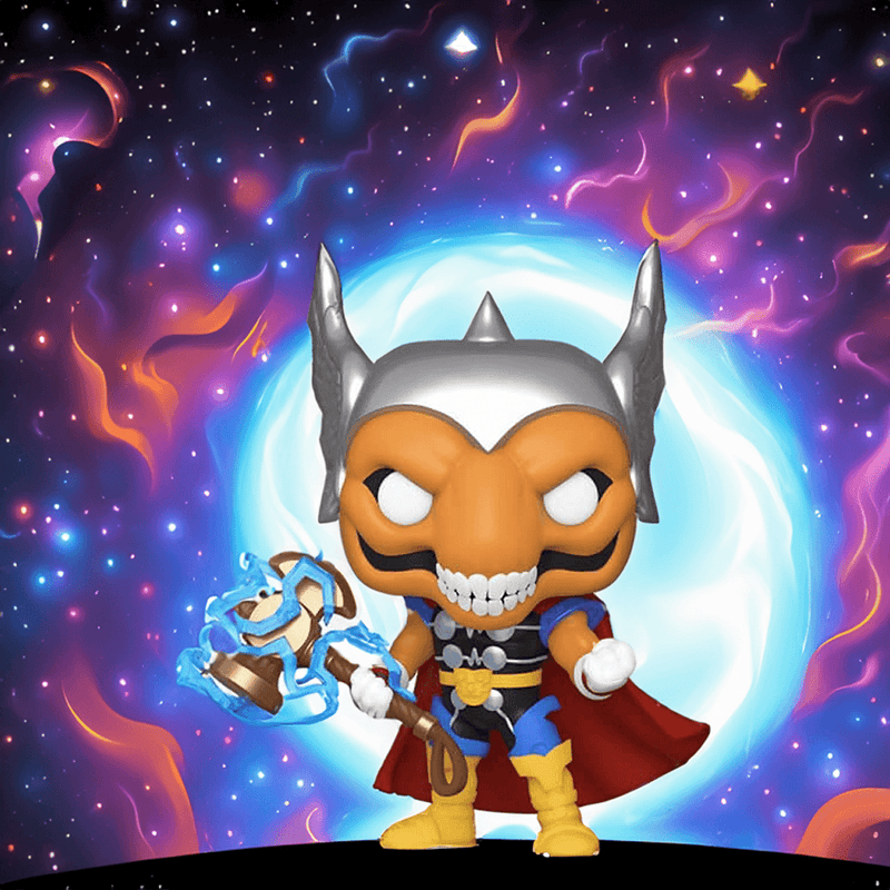 Experience the Cosmic Power with 2023 Marvel: Beta Ray Bill Funko Pop! Collectible Exclusive - PPJoe Pop Protectors