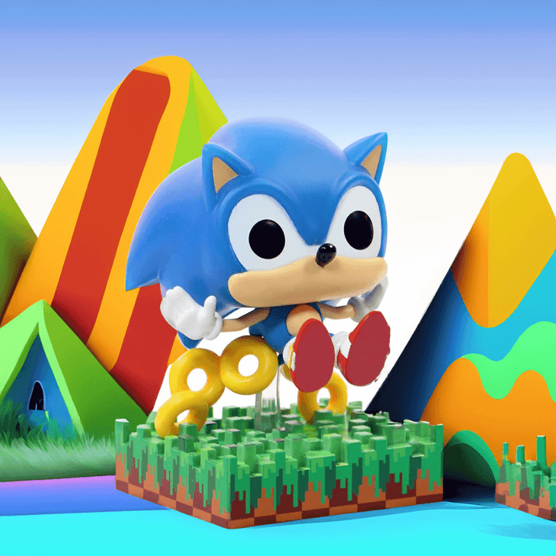 Unveiling New 2023 Sonic's Rendering by Funko Pop! Collector's Coveted Limited Edition Feature - PPJoe Pop Protectors