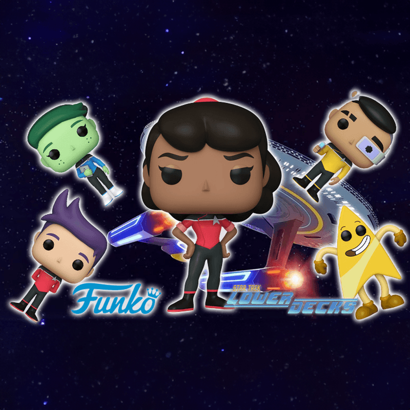 Embarking on an Intergalactic Ride with Funko's Exclusive Star Trek Lower Decks Figures - PPJoe Pop Protectors
