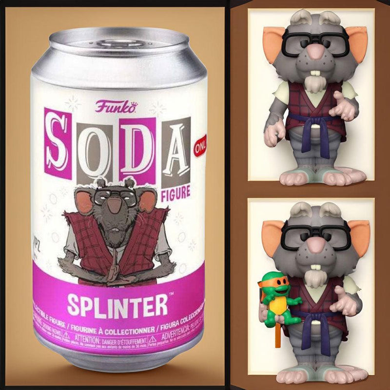 Relive TMNT Memories with the Exclusively Available Splinter Funko Soda at Target - PPJoe Pop Protectors