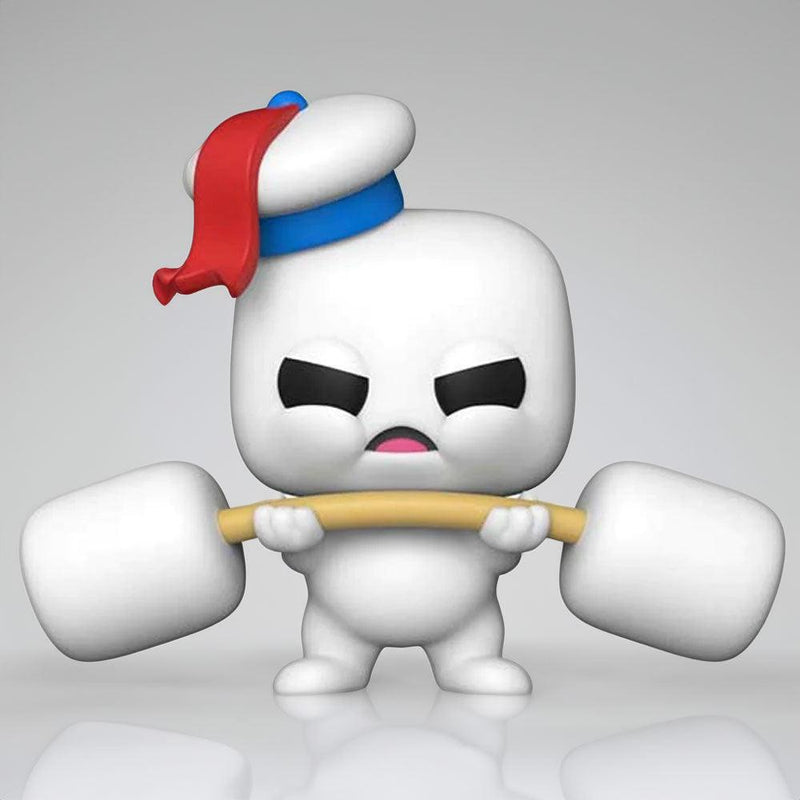 Meet the Strongest Funko Pop Ever: Mini Puft with Weights from Ghostbusters: Afterlife! - PPJoe Pop Protectors