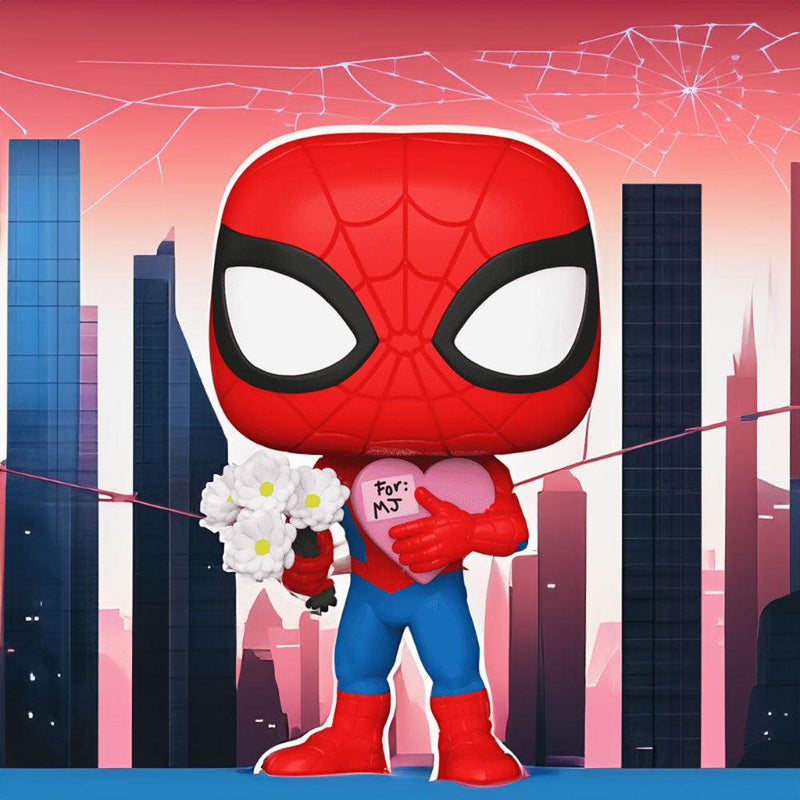 Unfolding the 2024 Valentine's Special: Spider-Man Funko Pop Celebrates Love in a Unique Fashion - PPJoe Pop Protectors