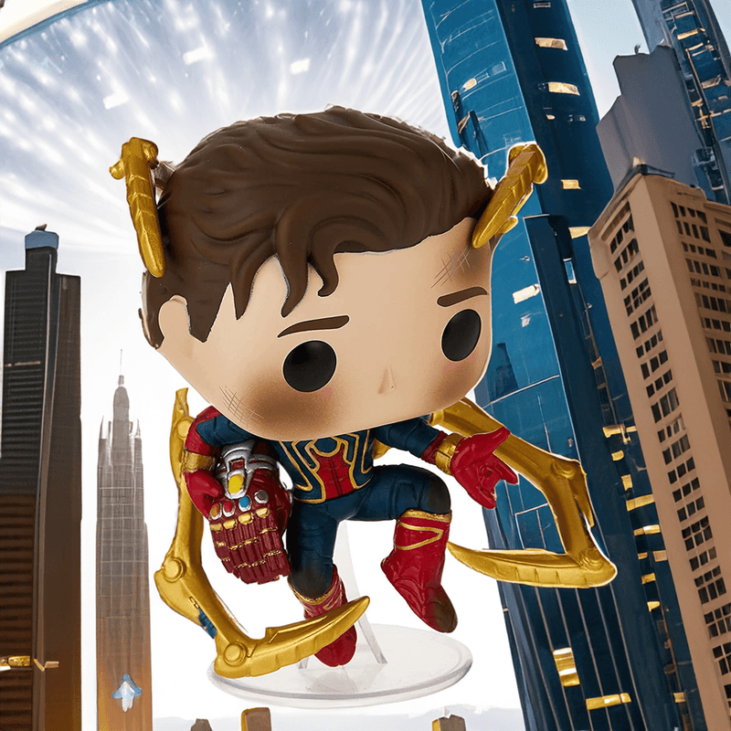 Unveiling the Detailed Craftsmanship of 2023 Iron Spider Funko Pop from Marvel's Avengers Endgame - PPJoe Pop Protectors