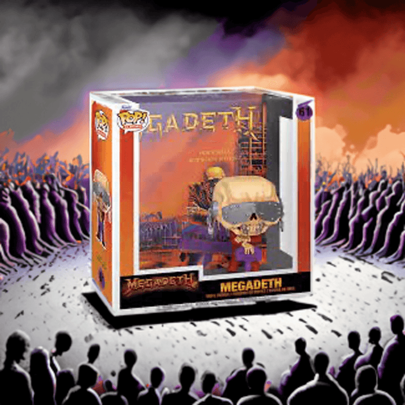 Megadeth's Groundbreaking Blend of Music and Art: The Classy Peace Sells Funko Pop Album Figure - PPJoe Pop Protectors