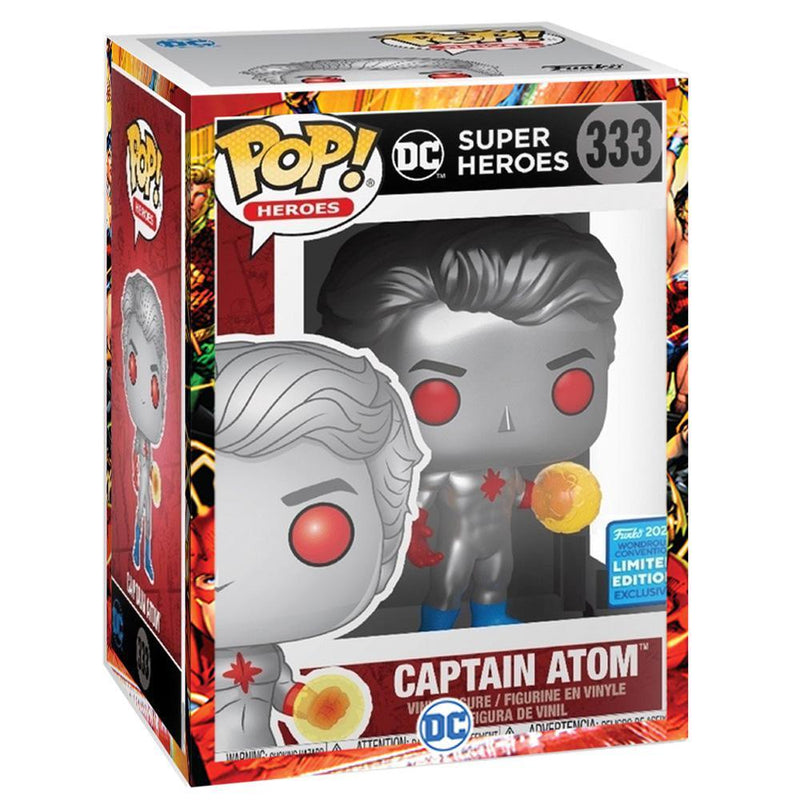 Funko - IN STOCK: Funko POP Heroes: DC - Captain Atom With DC Sleeve