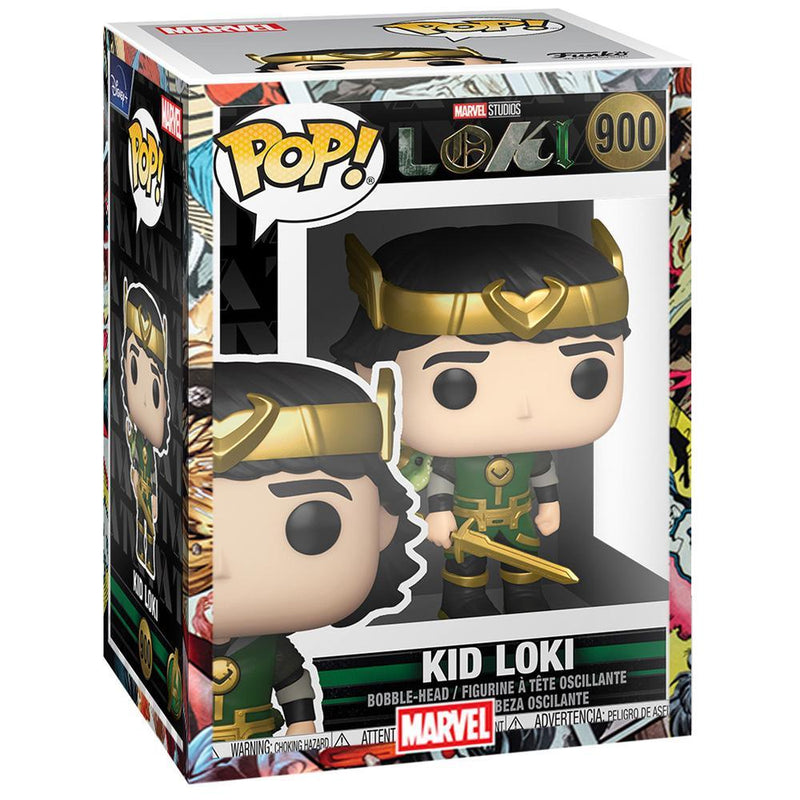 IN STOCK: Marvel's Loki: Kid Loki Funko POP! Vinyl + Free PPJoe Sleeve - PPJoe Pop Protectors