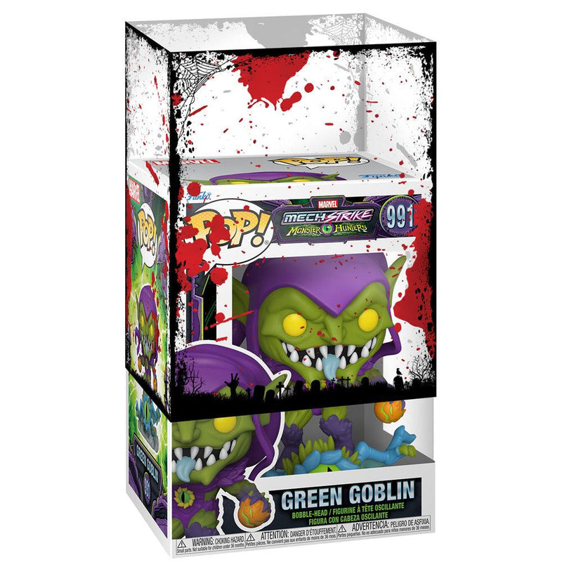 IN STOCK: Green Goblin Funko POP! Marvel Monster Hunters + PPJoe Sleeve - PPJoe Pop Protectors