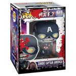 IN STOCK: Marvel's What If? Zombie Captain America Funko Pop! Figure - PPJoe Pop Protectors